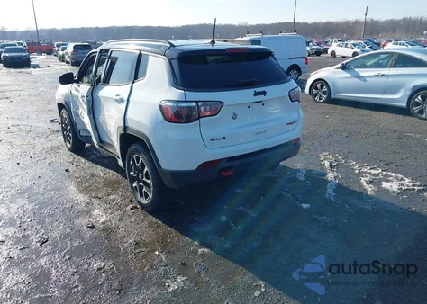 2020 Jeep Compass Trailhawk 4X4 from USA, damaged, VIN 3C4NJDDB4LT118534